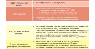 ЦК Профсоюза подготовил Памятку о применении правил и условий осуществления специальных социальных выплат медицинским и иным работникам, работающих в условиях COVID-19.