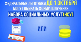 О наборе социальных услуг